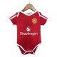 Manchester united home baby onesies bodysuit jersey 2026-2027